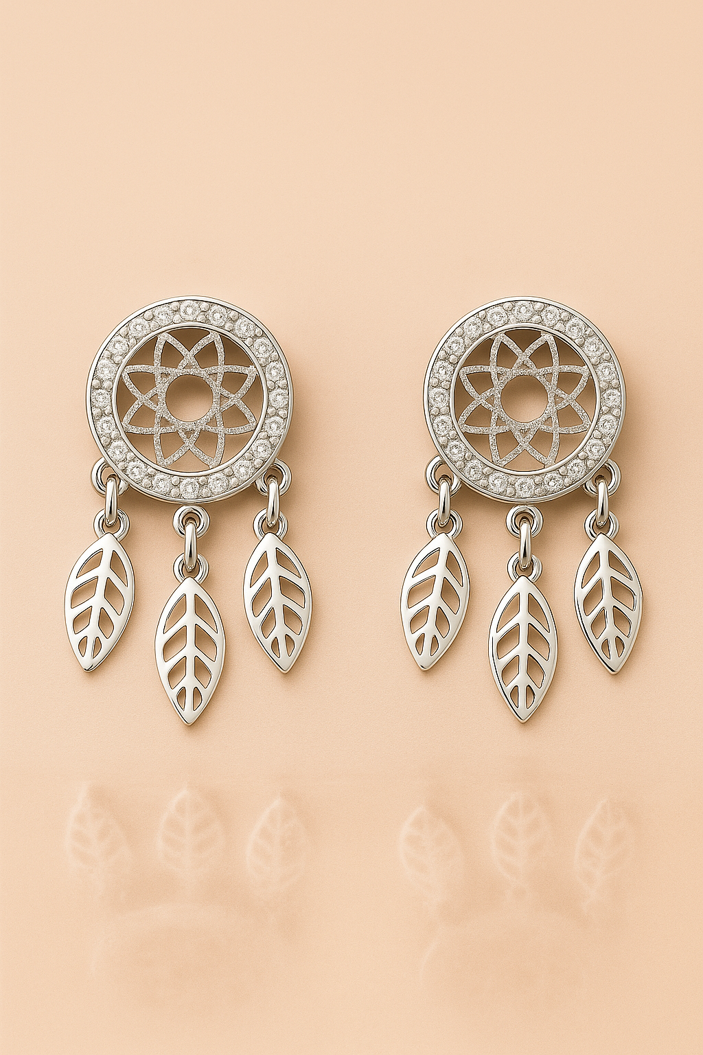 Dreamcatcher Earrings – 925 Sterling Silver Earrings with Dreamcatcher Design