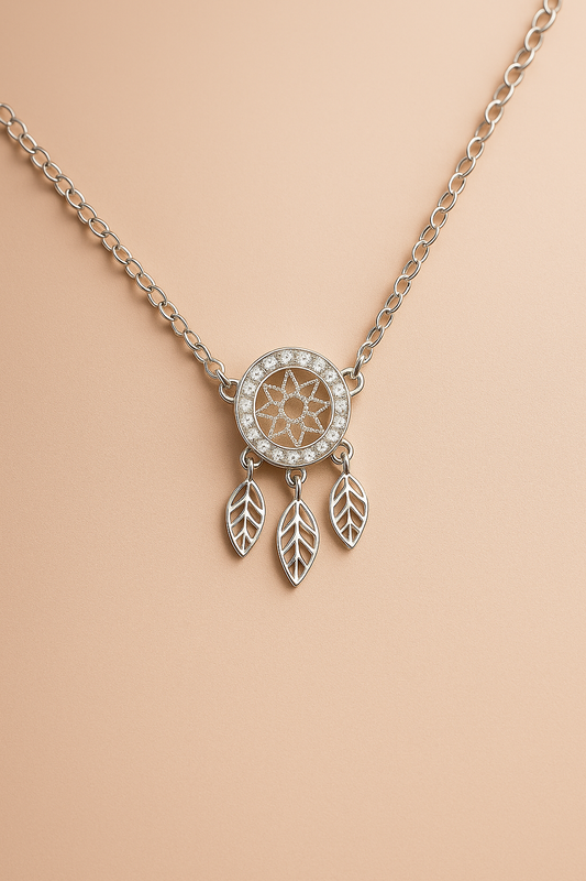 Armband Dreamcatcher – 925er Sterlingsilber Armband mit Traumfänger-Anhänger