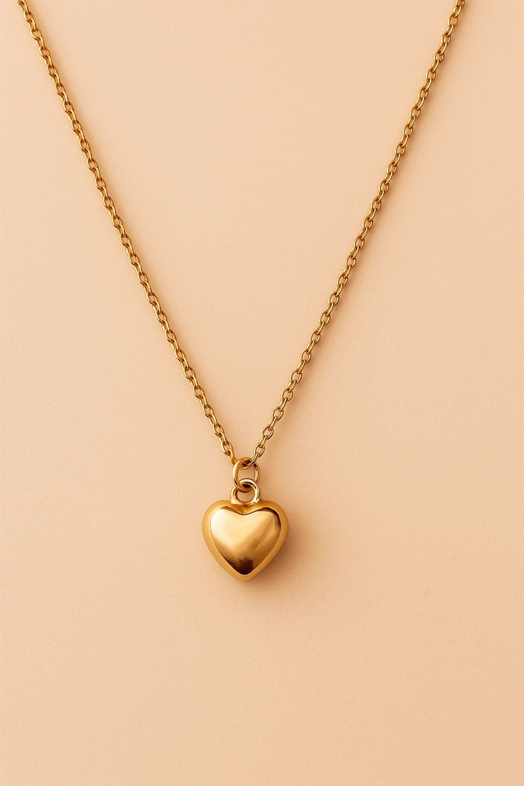 Halskette My Heart – 925er Sterlingsilber Halskette mit einer Herzform als Anhänger - VIDINLIS
