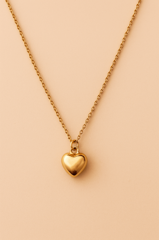 Halskette My Heart – 925er Sterlingsilber Halskette mit einer Herzform als Anhänger - VIDINLIS
