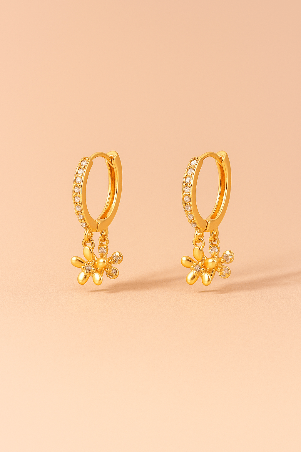 Ohrringe Blossom – 925er Sterlingsilber Ohrschmuck für Harmonie, Lebensfreude und natürliche Schönheit - VIDINLIS