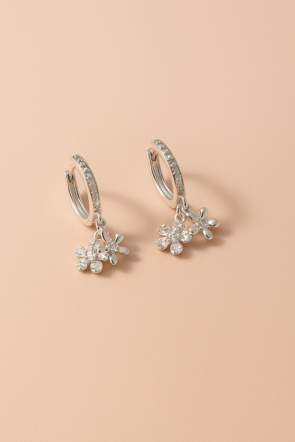 Ohrringe Blossom – 925er Sterlingsilber Ohrschmuck für Harmonie, Lebensfreude und natürliche Schönheit - VIDINLIS